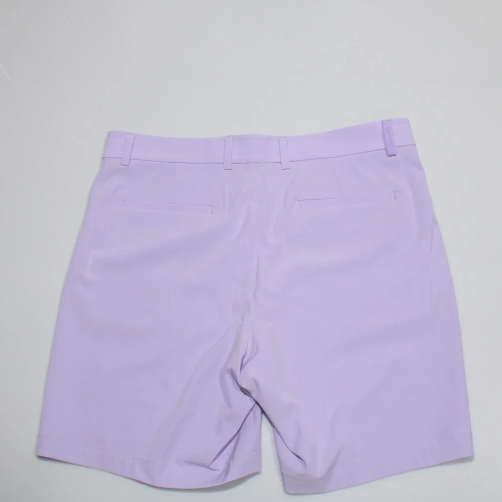 G/Fore NWT Bermuda Golf Shorts Size 34 US in Aura Purple Polyester Blend